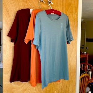 Three tees NWOT.